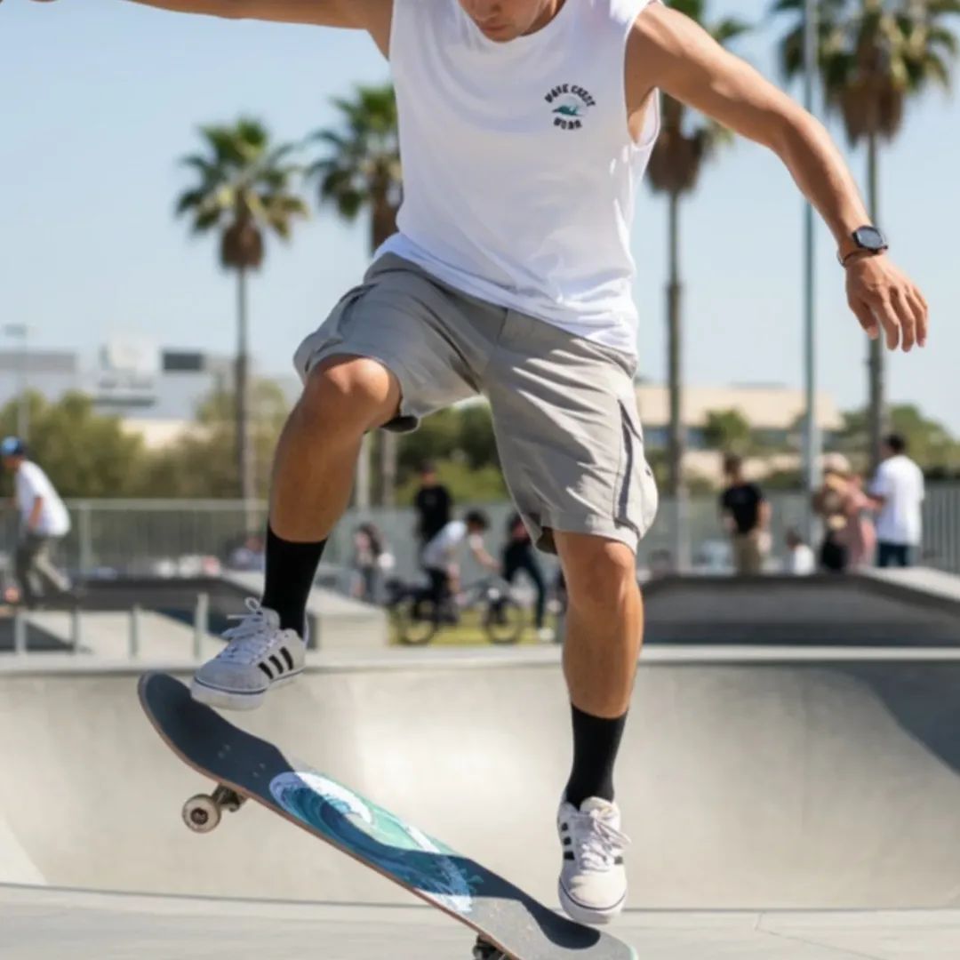 Men’s Wavecrest wear Surf drop arm tank top