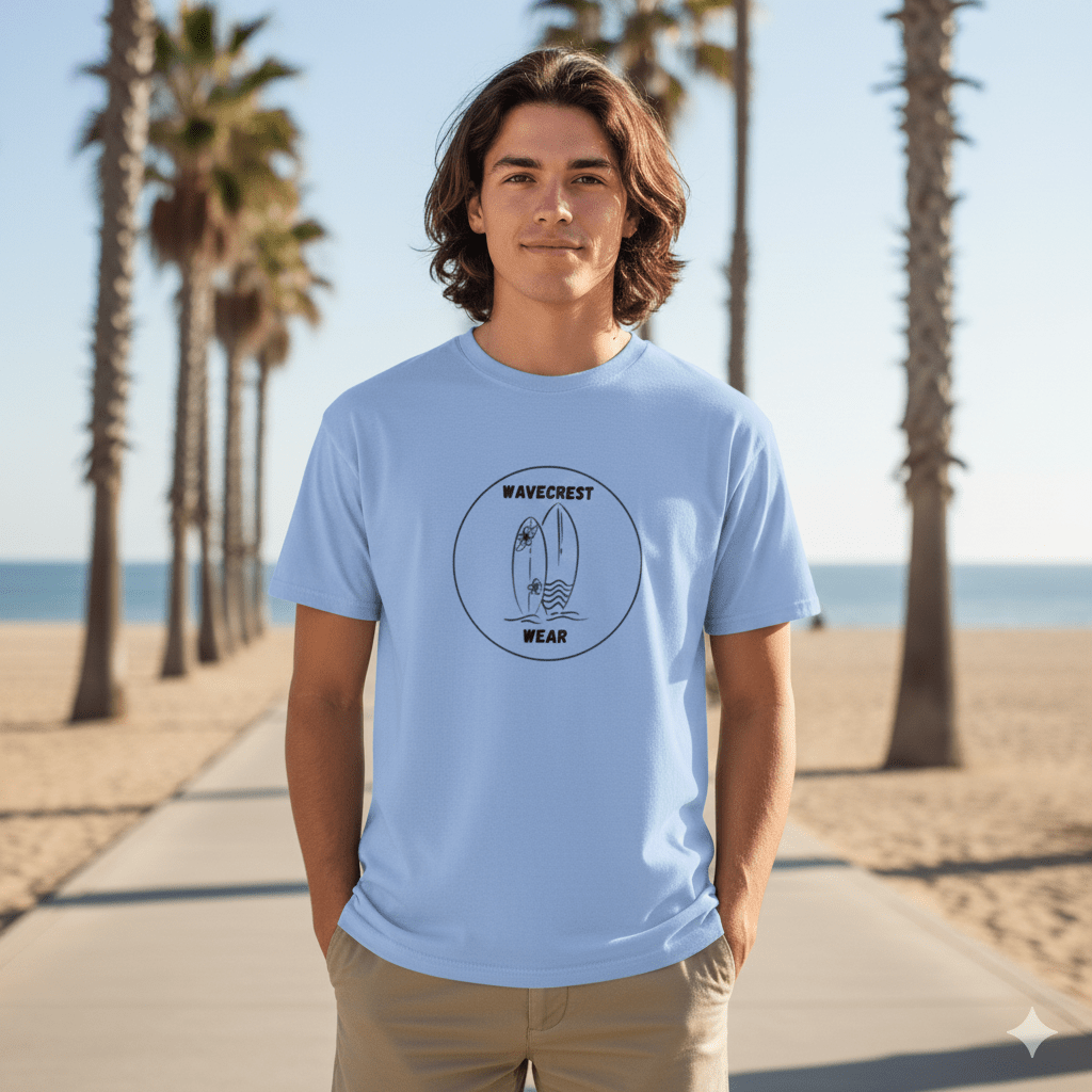Wavecrest Wear Surf Unisex T-Shirt - Wave Crest Wear