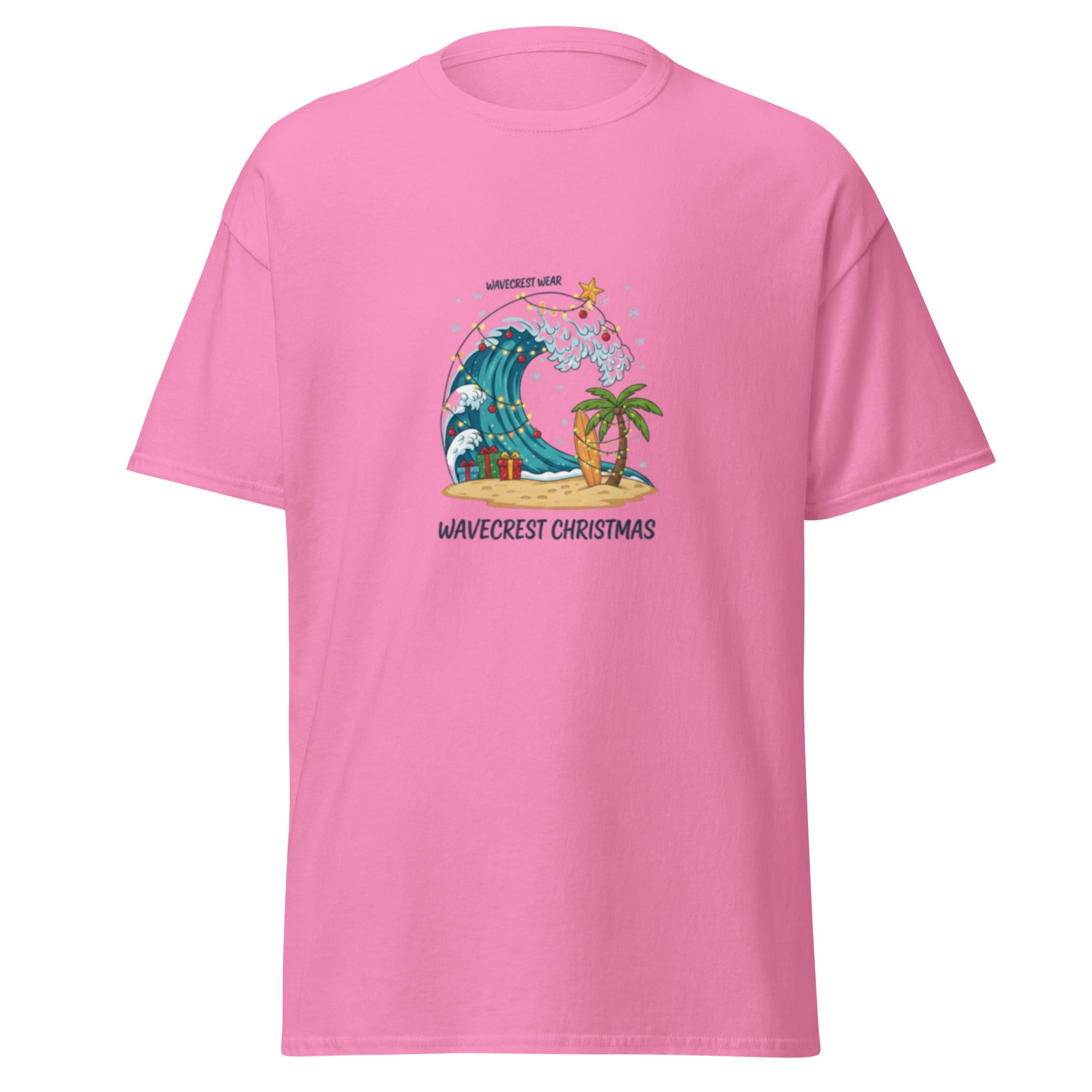 Wavecrest Wear Unisex Ocean Christmas Surf T Shirt - Wave Crest Wear