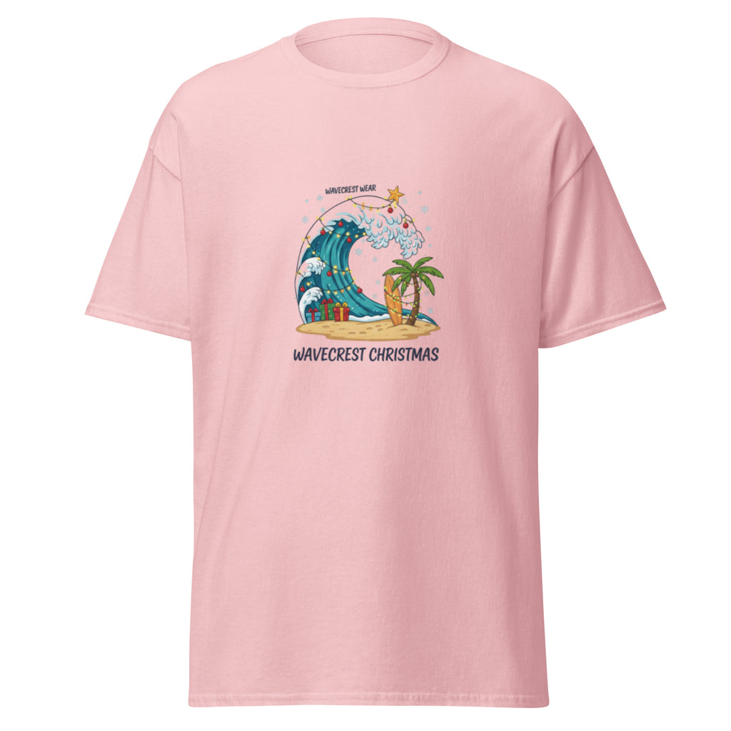 Wavecrest Wear Unisex Ocean Christmas Surf T Shirt - Wave Crest Wear